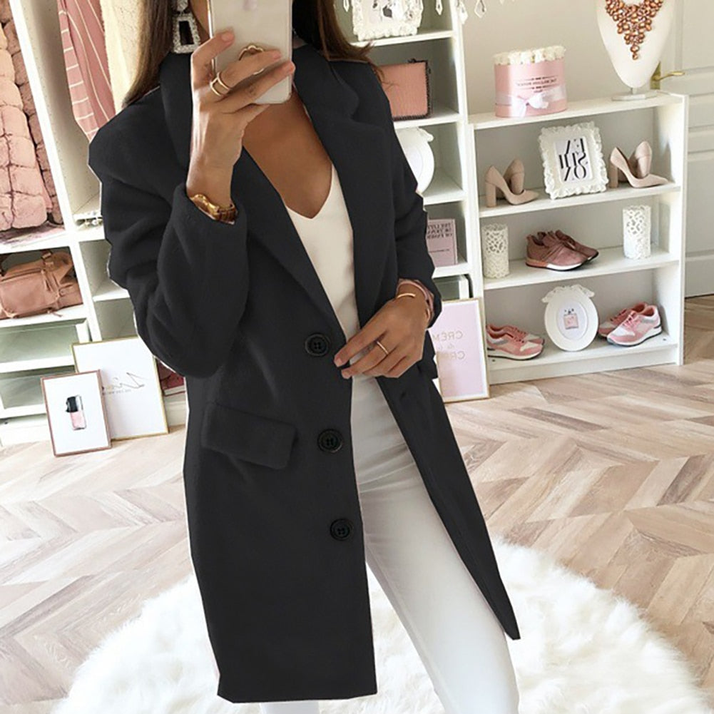 Sanne - Stylish Autumn and Winter Jacket - Premium Coats & Jackets from Get Dore -   Shop now at Get Dore