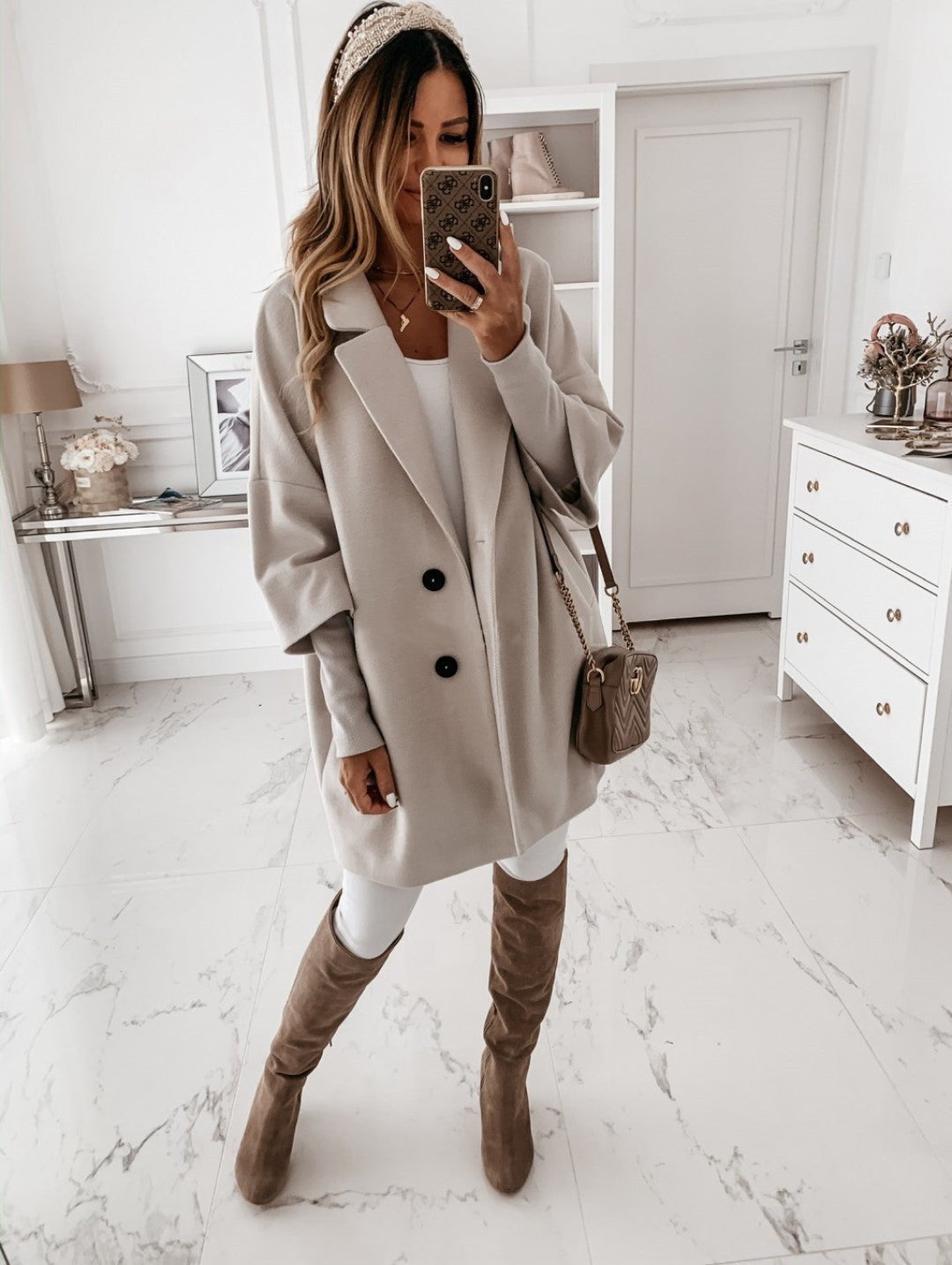 Olivia | Elegant Coat - Premium Coat from Dore London -   Shop now at Dore London
