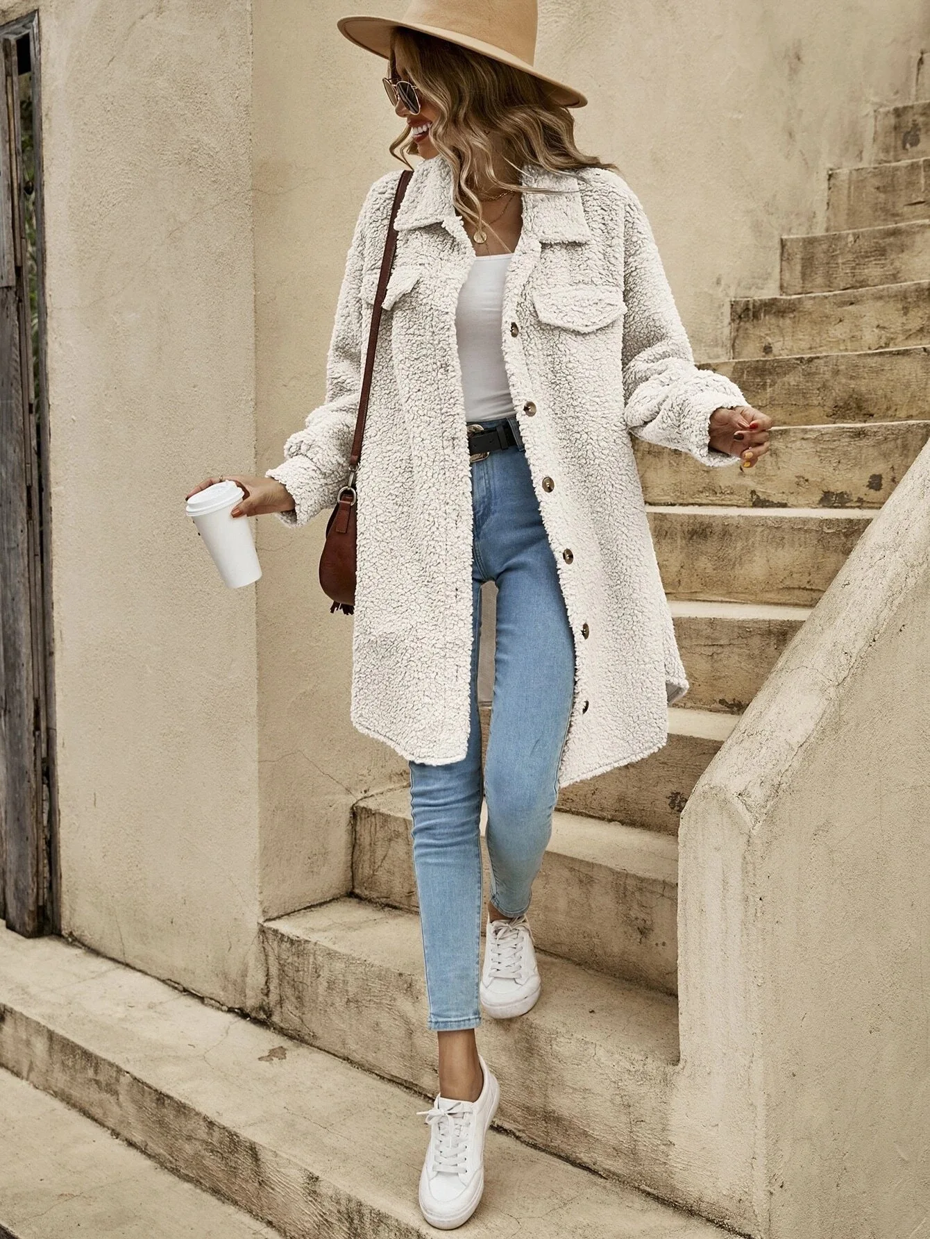 Petra | Cardigan Coat - Premium Women's Jackets & Coats from Get Dore -   Shop now at Get Dore