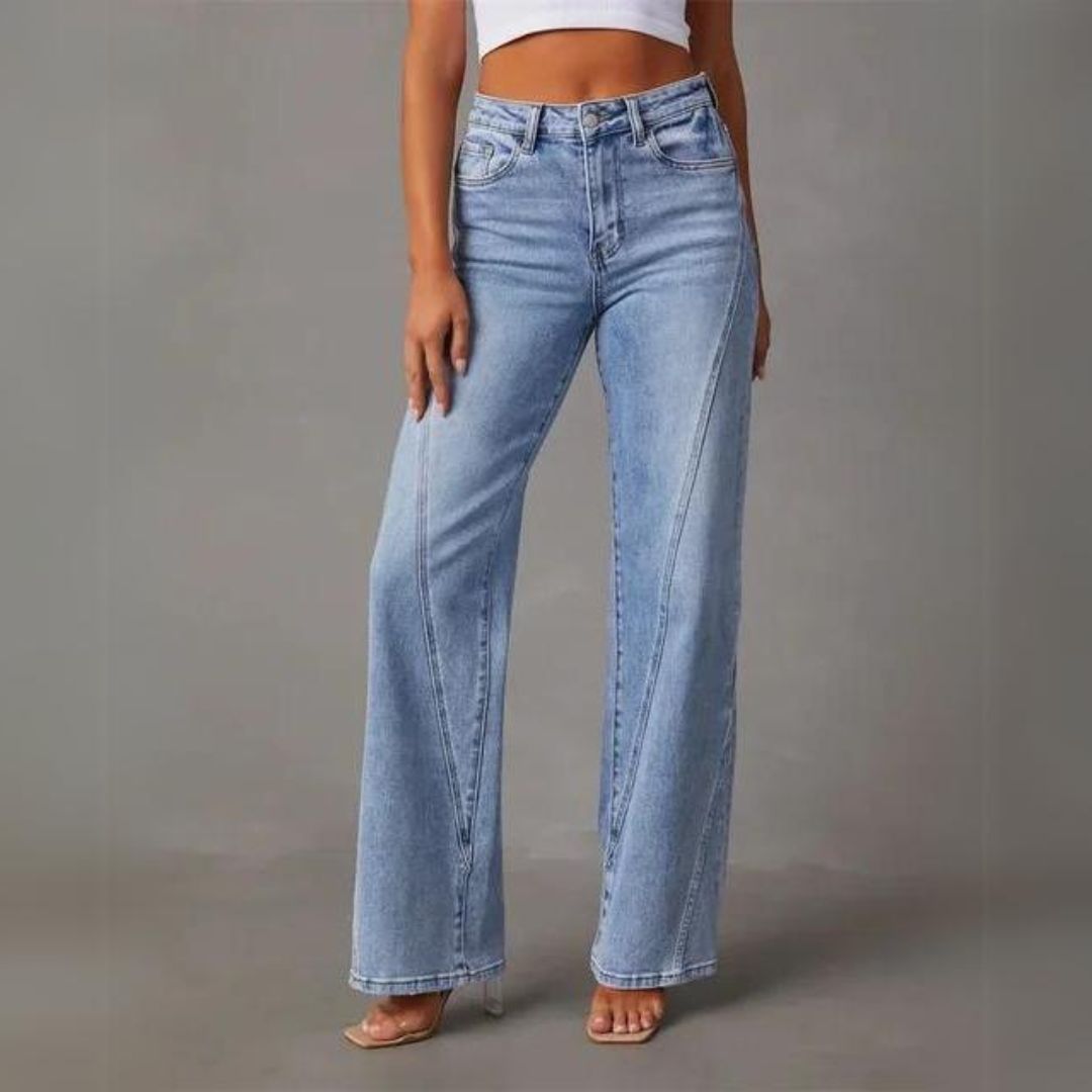 Mayline | Elegant Flared Jeans - Premium Pants from Get Dore -   Shop now at Get Dore