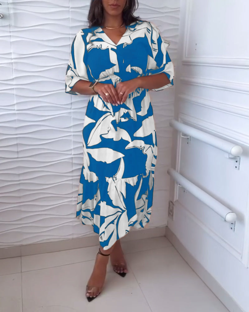 Faye | Must Have Dress With Print - Premium Dresses from Get Dore -   Shop now at Get Dore