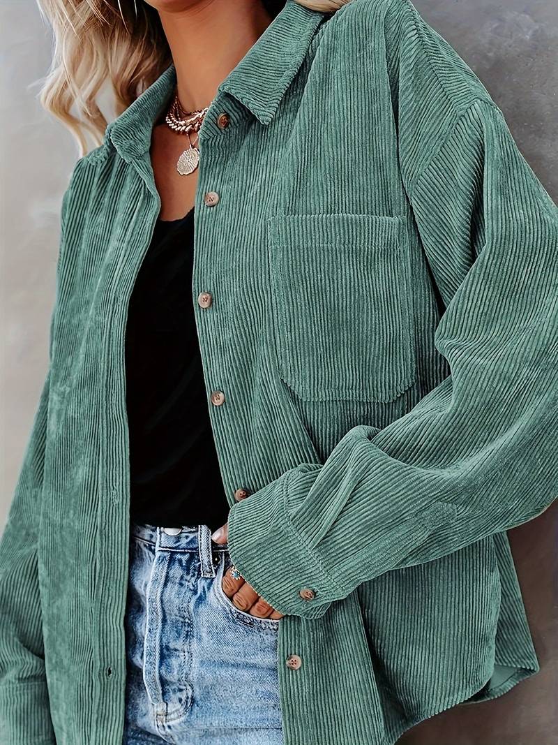 Miranda - Vintage Corduroy Shirt - Premium shirt from Get Dore -   Shop now at Get Dore