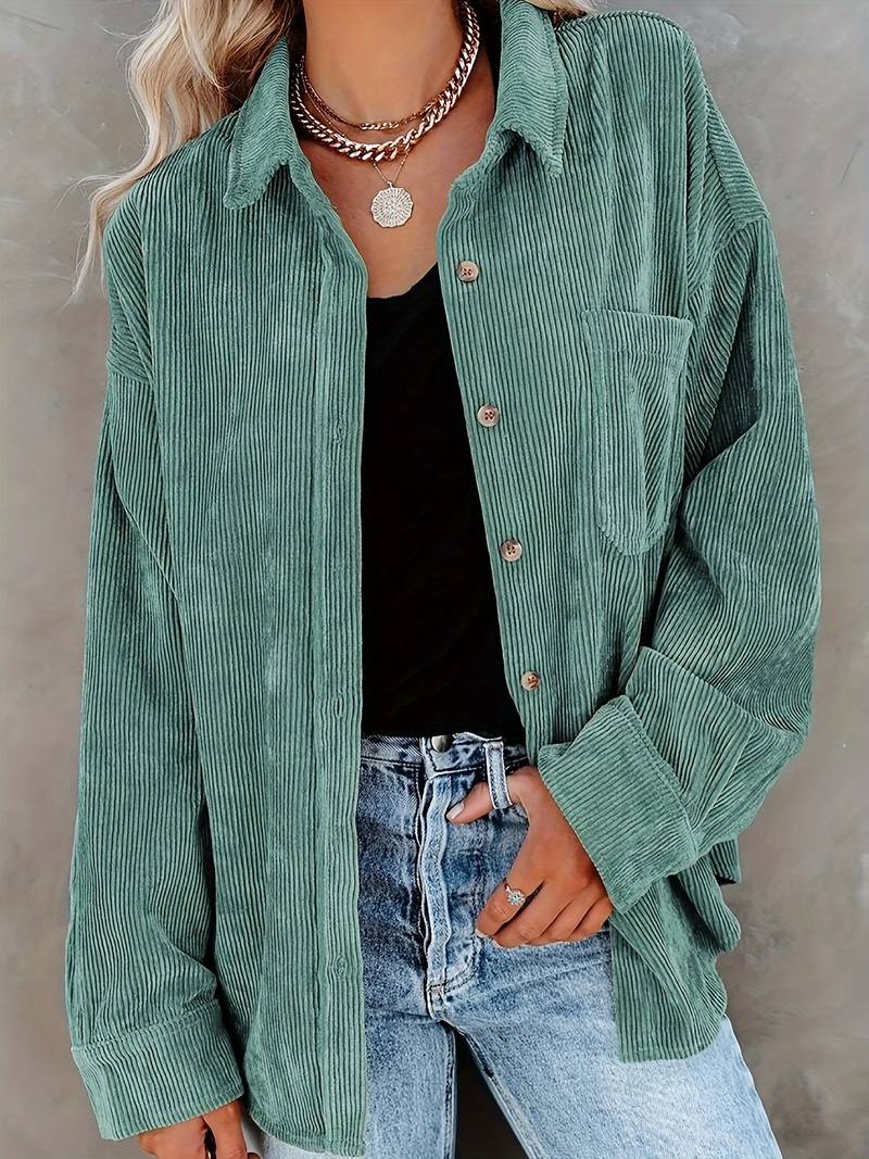 Miranda - Vintage Corduroy Shirt - Premium shirt from Get Dore -   Shop now at Get Dore