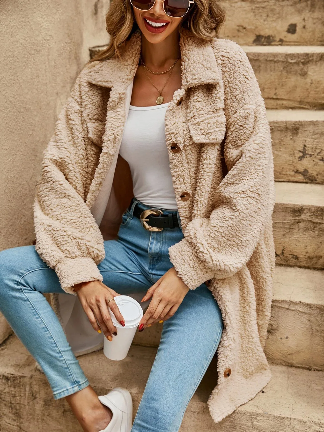 Petra | Cardigan Coat - Premium Women's Jackets & Coats from Get Dore -   Shop now at Get Dore