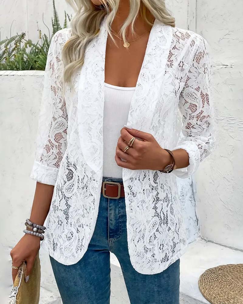 Belle | Elegant Summer Blazer - Premium Jackets & Coats from Dore Londen -   Shop now at Dore London