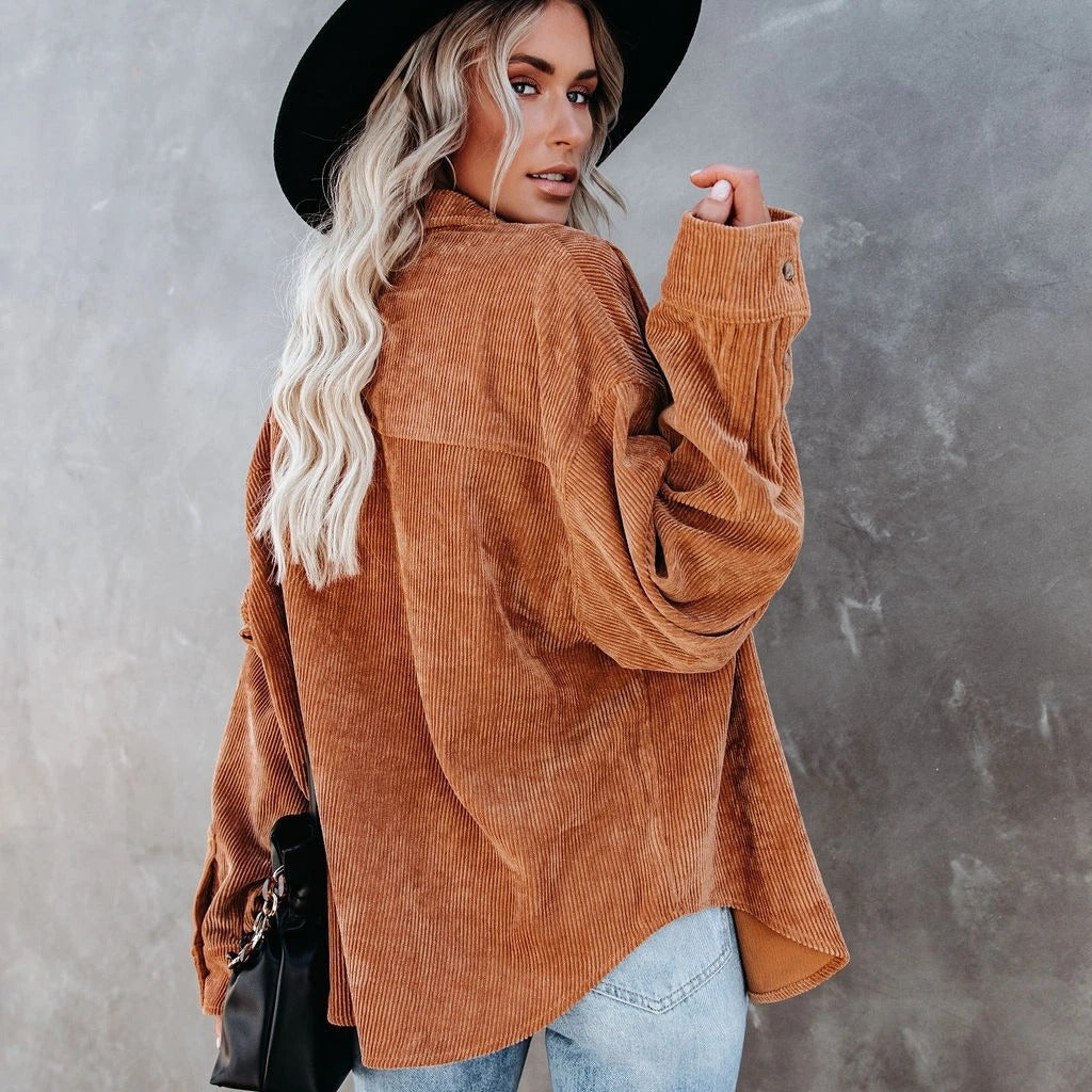 Miranda - Vintage Corduroy Shirt - Premium shirt from Get Dore -   Shop now at Get Dore