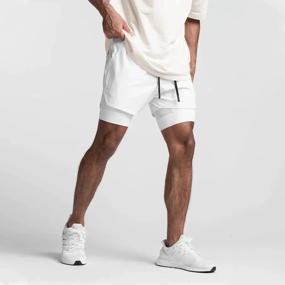 Dean | Breathable & Comfortable Fitness Shorts for Men - Premium Men Shorts from Dore Londen -   Shop now at Dore London
