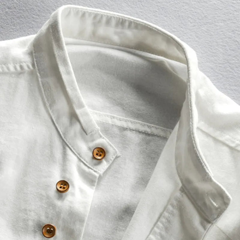 Pelle | Elegant Men's Shirt in Japanese Style - Premium Men's Apparel from Dore Londen -   Shop now at Dore London