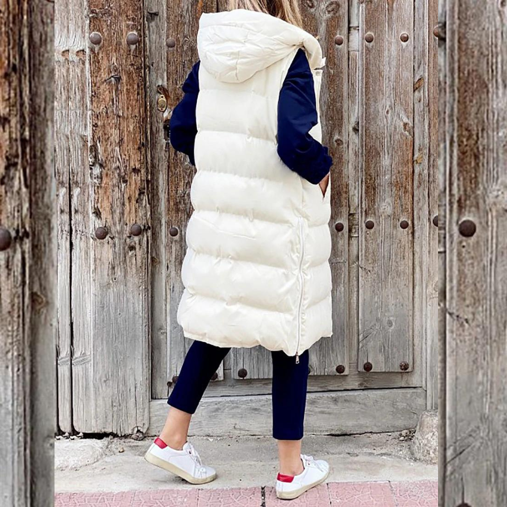 Winter - Long Body Warmer for Women - Premium Jacket from Get Dore -   Shop now at Get Dore