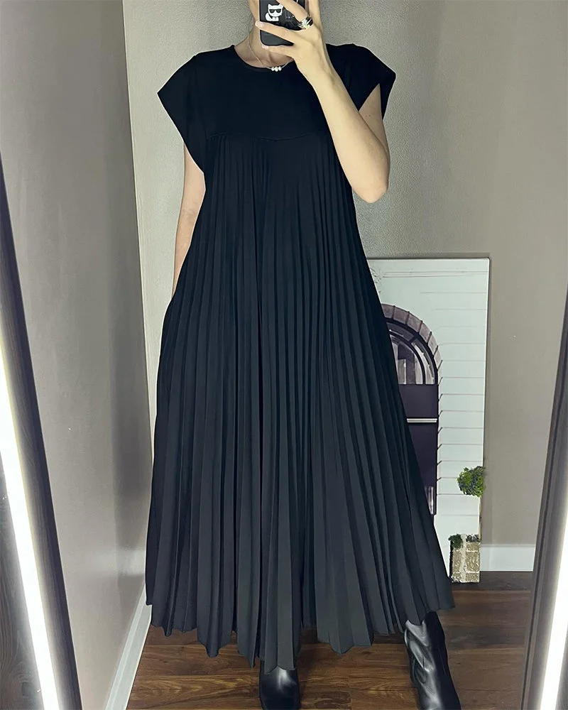 Yara | Pleated Dress - Premium Dresses from Dore London -   Shop now at Dore London