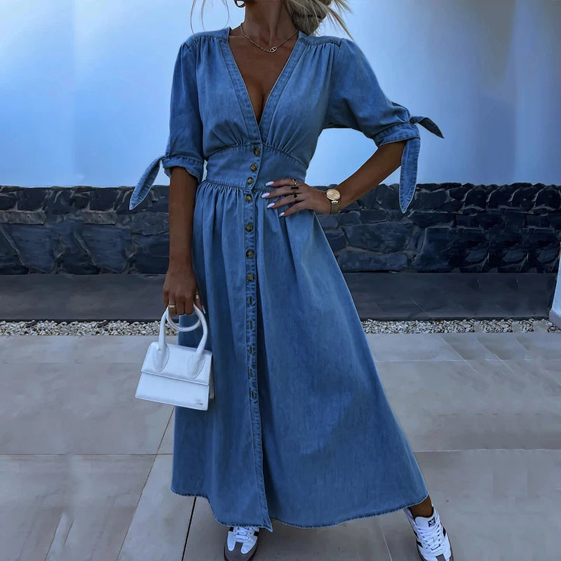 Amara | Summer Dress - Premium  from Dore Londen -   Shop now at Dore London