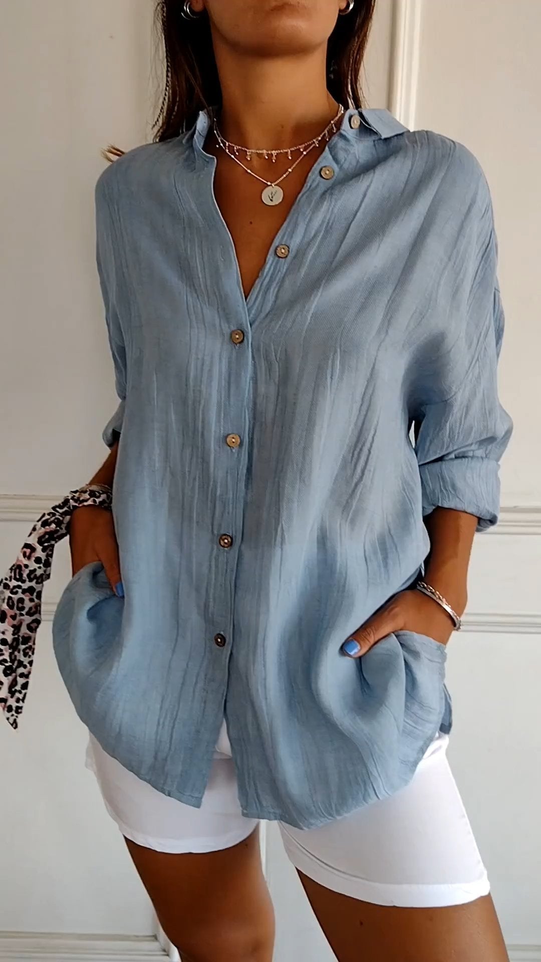 Mae | Elegant Blouse - Premium  from Dore Londen -   Shop now at Dore London