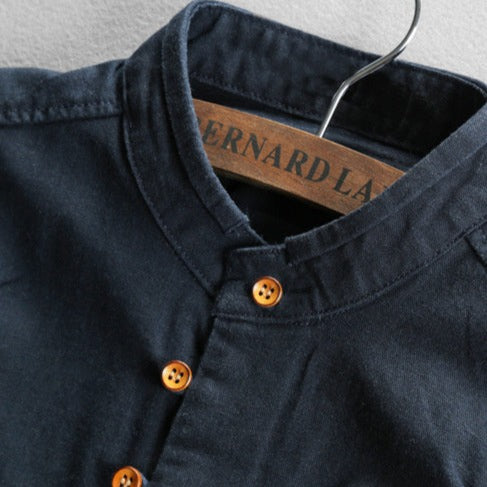 Pelle | Elegant Men's Shirt in Japanese Style - Premium Men's Apparel from Dore Londen -   Shop now at Dore London